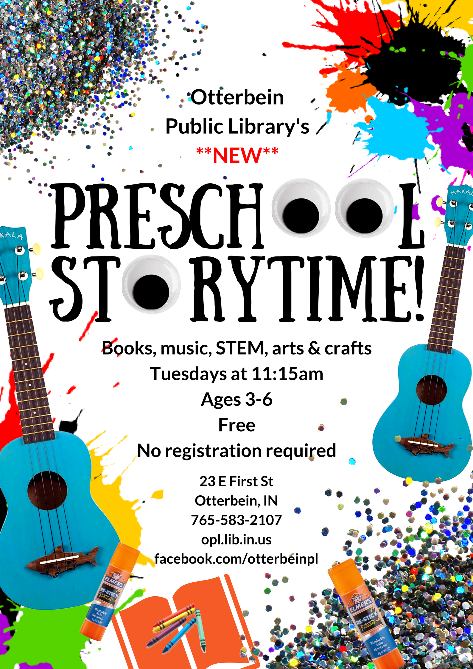 NEW Preschool Storytime Otterbein Public Library